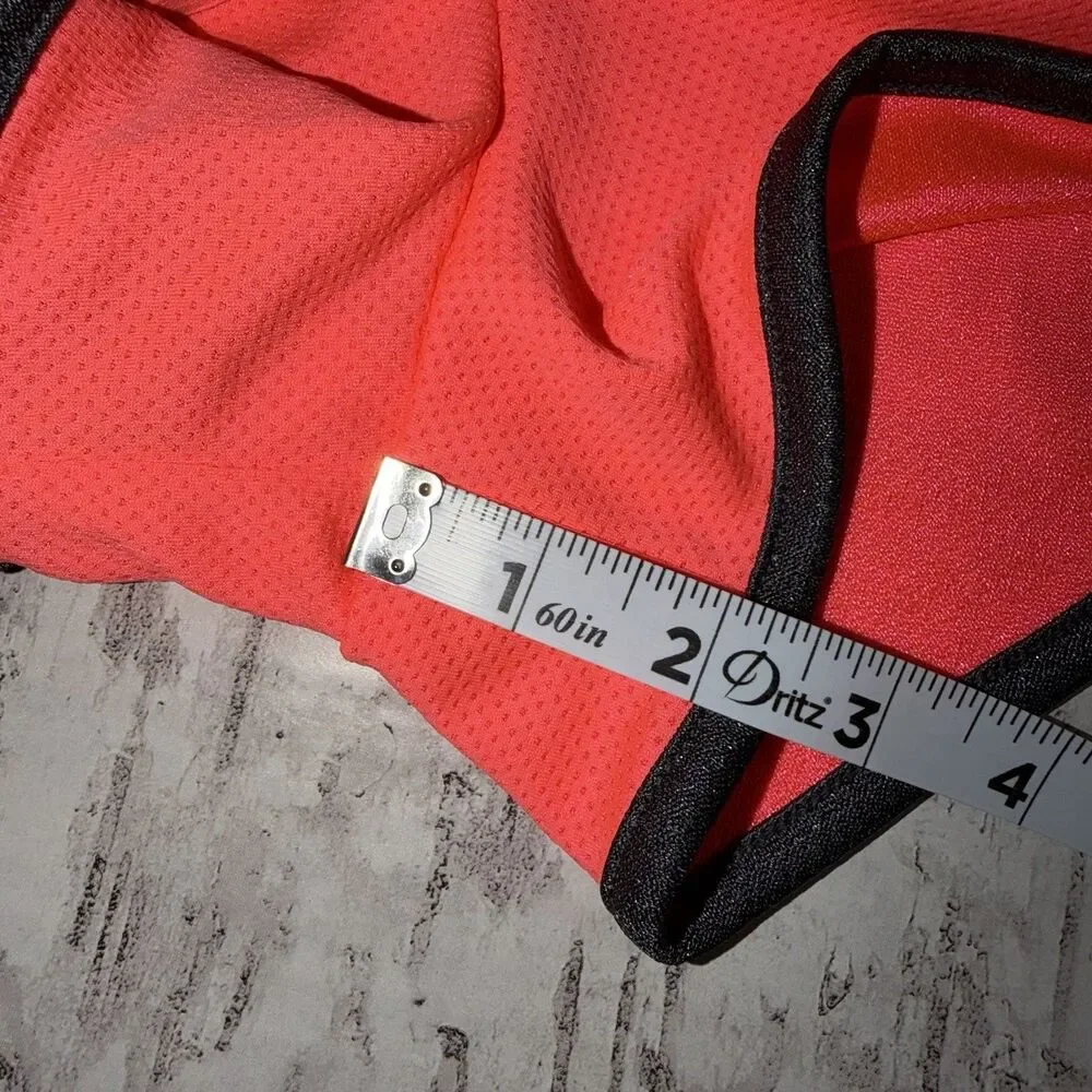 Under Armour Women’s Running Shorts Large Semi-Fitted Heatgear Orange